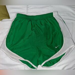 Nike green shorts